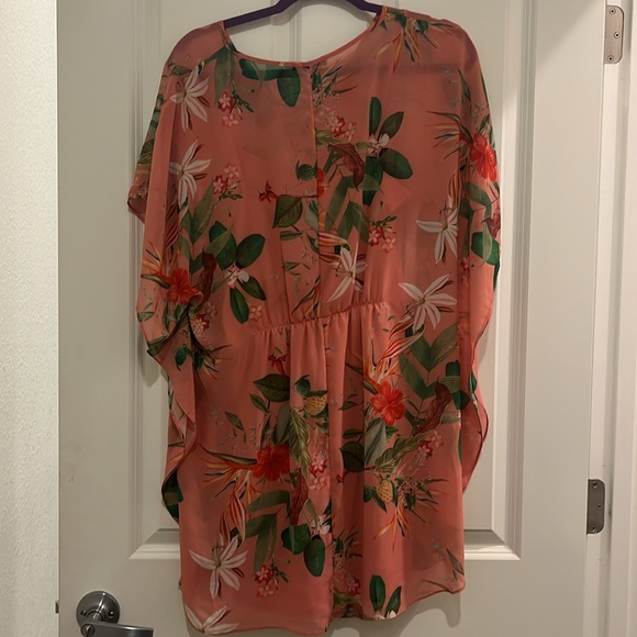 Express size m  flutter sleeve floral dress - Picture 4 of 4